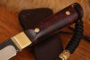 Северный нож малый, Bohler N690 фултанг, рукоять кап клена.