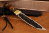 Северный нож средний, Bohler N690 фултанг, рукоять кап клена.
